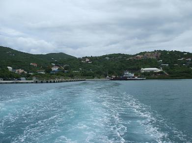 Leaving Coral Bay