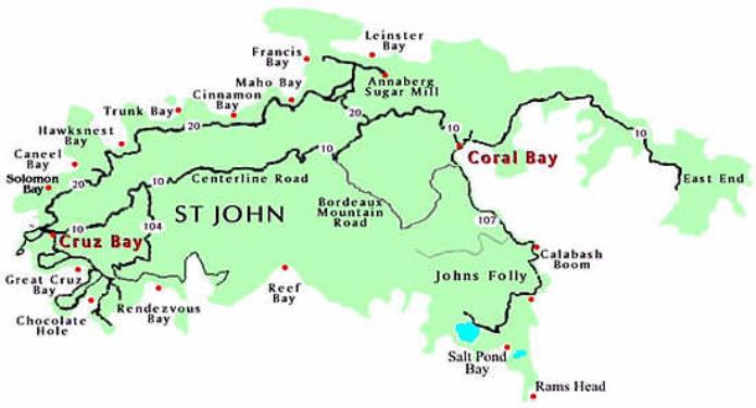Our Locating on St John